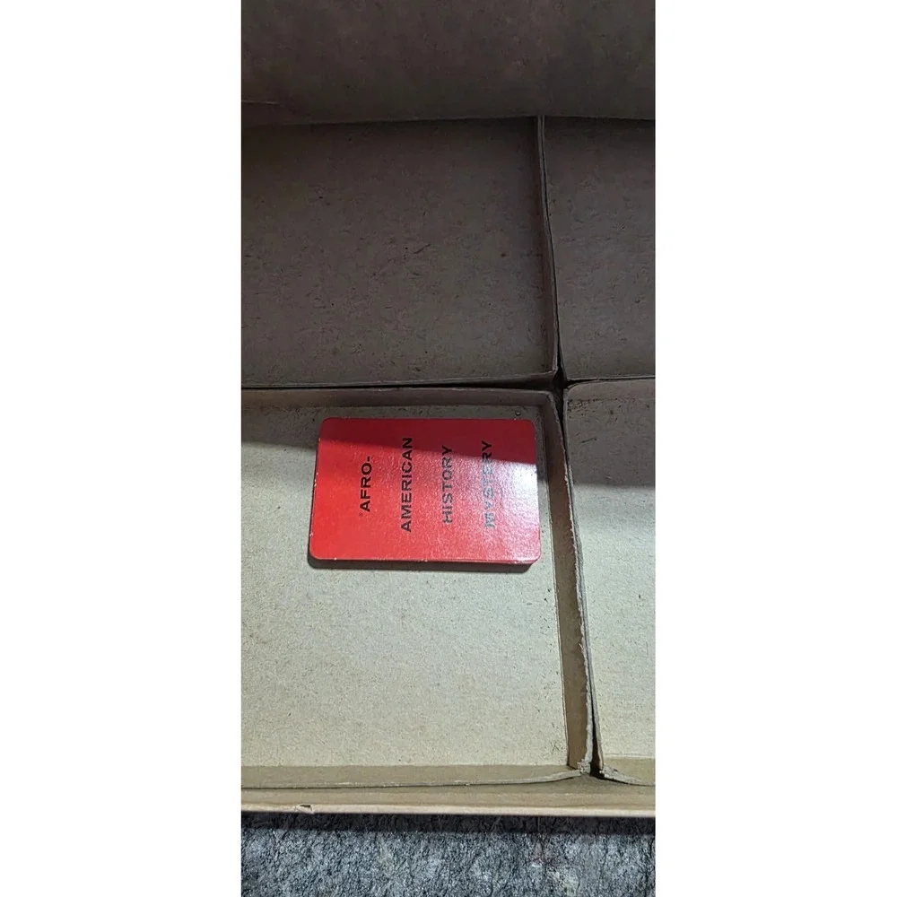 Vintage Afro American‎ History Mystery Game 1969 African American RARE Complete